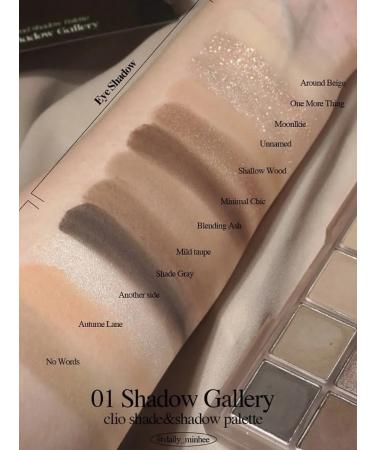 Clio Shade & Palette 01 Shadow Gallery - Palette Feature Feature - Buy Online on GoSupps.com