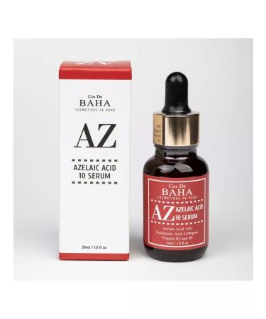 Cos De Baha Azelaic Acid 10 SERUM Anti -inflammatory serum - Buy Online on GoSupps.com