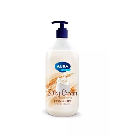 Aura Cream - soiled Silky - silk and rice milk 1 liter