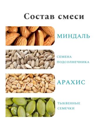 NOYER Walnut mixture of seeds with almonds for salads 500 grams - Buy Online on GoSupps.com