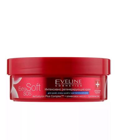EVELINE Extra Soft Cream intensively regenerating SOS 200ml series - Buy Online on GoSupps.com
