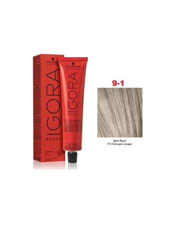 Igora Schwarzkopf Royal Cream-color 9-1 60 ml