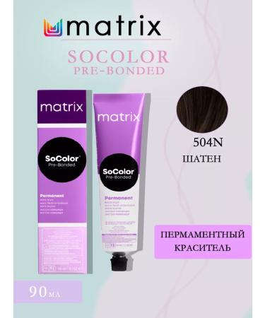 MATRIX Socolor Permanent Cream-Mainage "504n"