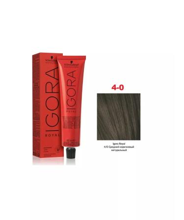 Igora Schwarzkopf Royal Cream-color 4-0 60 ml