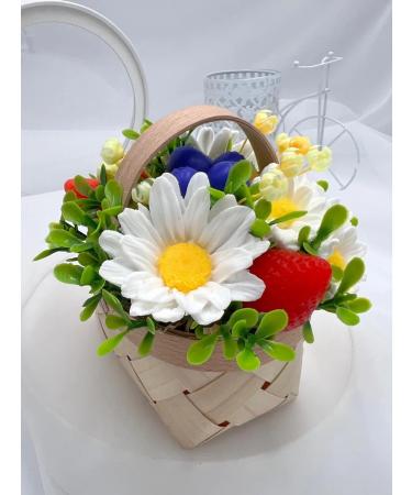 Malva Soap Figure handmade soap "Bulf with daisies" - Buy Online on GoSupps.com