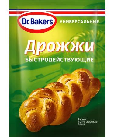 Dr Bakers Baking yeast for baking dry 12pcs of 7g - Buy Online on GoSupps.com