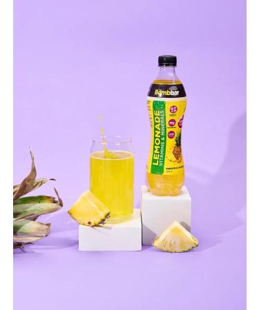 BombBar Low -calorie lemonade with vitamins without sugar 6pcs x 500 ml - Buy Online on GoSupps.com