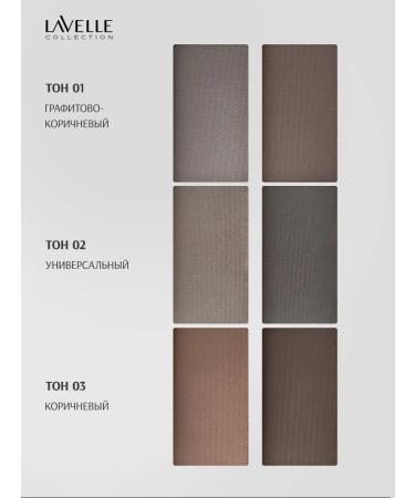 LavelleCollection Eyebrow shadows set 02 universal - Buy Online on GoSupps.com