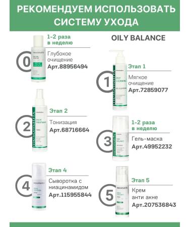 Mesomatrix Professional Cream of seborrheal matting from acne set 2 in 1 - Buy Online on GoSupps.com