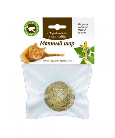 Country delicacies Cat toy "Mint Ball" 22 g