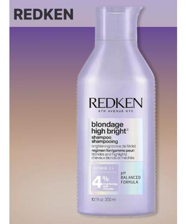 Redken Blondage High Bright Professional shampoo 300 ml - Buy Online on GoSupps.com