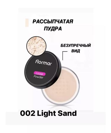 Flormar Facial powder crumbly 002 Light Sand Original Original