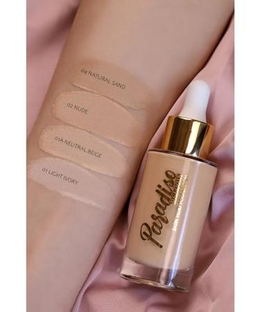 RELOUIS Tonal fluid cream with a satin finish Paradiso tone 01 - Buy Online on GoSupps.com