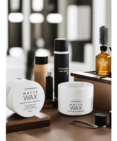TNL PROFESSIONAL Matte wax for hair styling TNL Medium fixation 100 ml - Buy Online on GoSupps.com