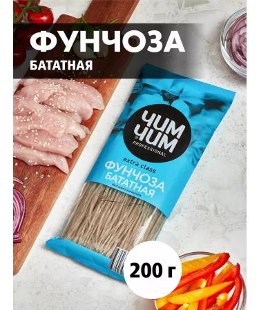 Chim-Chim Funchoza Batate noodles 4x200 gr - Buy Online on GoSupps.com