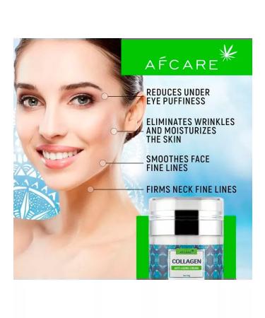 AFCARE Anti -aging face cream with collagen 50ml - Buy Online on GoSupps.com