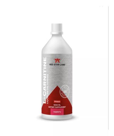 Red Star Labs L-Carnitine L-Carnitine Liquid Metal 100000 1000 ml raspberries