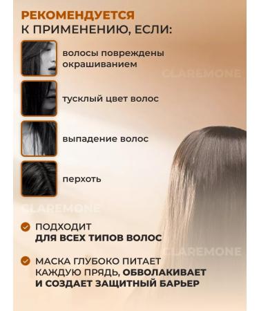 CLAREMONE Hair mask with ginger - Buy Online on GoSupps.com