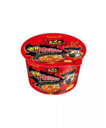 samyang Noodles chicken is acute 2x spicy 105 g