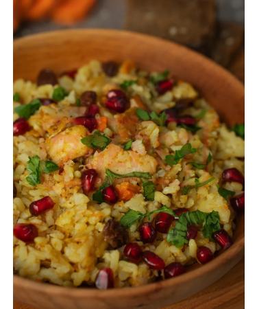 7 miles Ready food on the road pilaf with chicken 2 units. 250 g - Buy Online on GoSupps.com