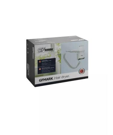 Gfmark Hair hair dryer 6832 White with an 1800W holder - Buy Online on GoSupps.com