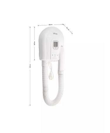 Gfmark Hair hair dryer 6822 White with a deorgeon 1000W - Buy Online on GoSupps.com