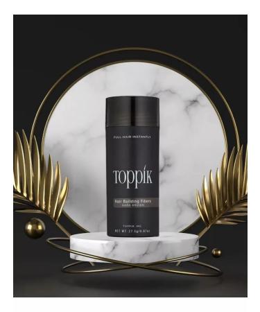 Toppik Thickener for hair and beard 27.5g - Buy Online on GoSupps.com