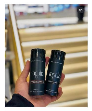 Toppik Thickener for hair and beard 27.5g - Buy Online on GoSupps.com