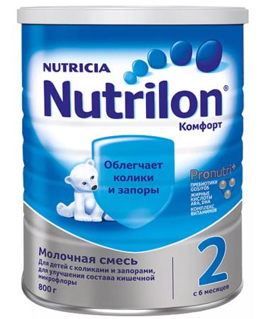 Mixture of nutrilon comfort -2 from 6 months 800g from colic