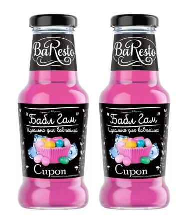 Baresto Bestero syrup for cocktails Babb Gam 2pcs 250ml - Buy Online on GoSupps.com