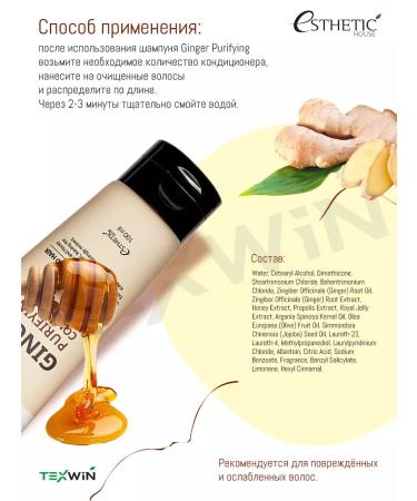 Aesthetic House Ginger Purification Conditioner 100 ml - Buy Online on GoSupps.com