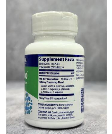 enzymedica Pro Bio probiotics 30 capsules - Buy Online on GoSupps.com