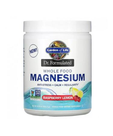 Garden of Life Dr. Formulated magnesium powder raspberries and lemon 421.5 g