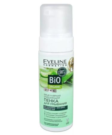 EVELINE Foam for washing micellar Aloe Bioorganic 150 ml