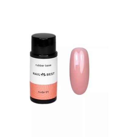 Nail Best Camouflage base for nails Nude Rubber 01 pink 30g - Buy Online on GoSupps.com