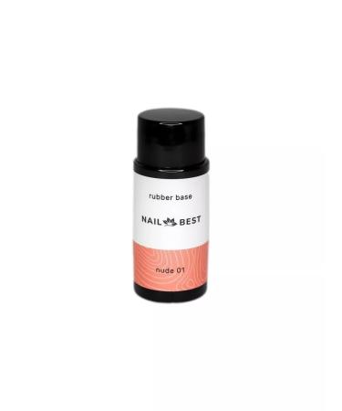 Nail Best Camouflage base for nails Nude Rubber 01 pink 30g - Buy Online on GoSupps.com