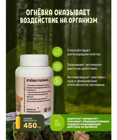 Mishina's apiary Bee -flair in capsules 60 pcs 450 mg - Buy Online on GoSupps.com
