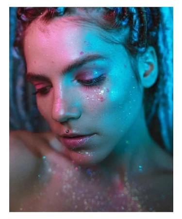 Bibity Bobity Glitter for the face of the face of the hair of the hair of the eyelids - Buy Online on GoSupps.com