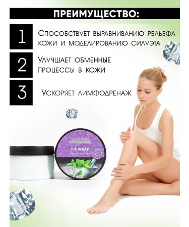 JERMiNAL -COSMETICS- Cold anti -cellulite wrap for weight loss 250 ml - Buy Online on GoSupps.com