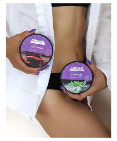 JERMiNAL -COSMETICS- Cold anti -cellulite wrap for weight loss 250 ml - Buy Online on GoSupps.com