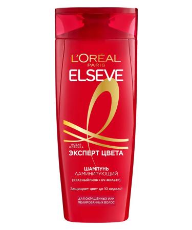 L'Oreal Paris Elseve laminating shampoo expert color 250 ml - Buy Online on GoSupps.com