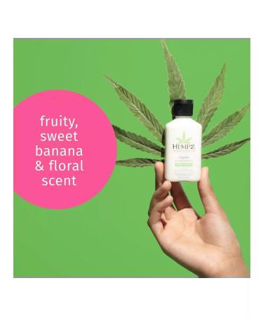 HEMPZ Mini body milk with flowers and bananas - Buy Online on GoSupps.com