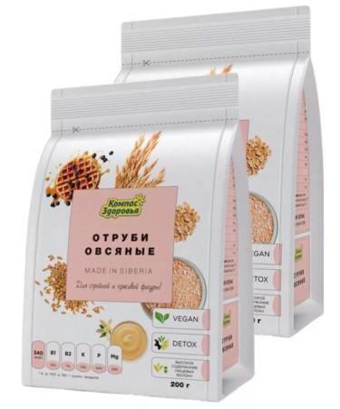 Health Propaganda Shard oatmeal 200 gr. x 2 pcs