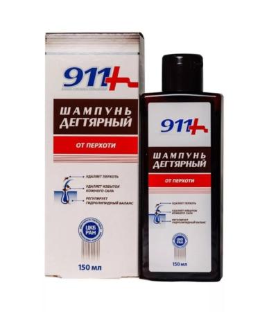 911 Set Balm onion + tar shampoo from dandruff 3 + 3 - Buy Online on GoSupps.com