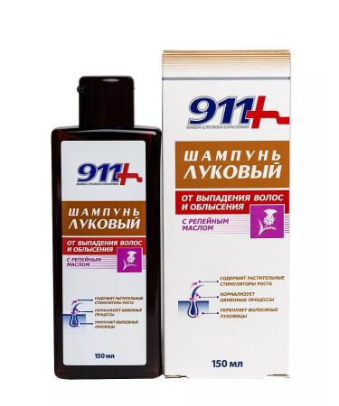 911 Set Balm onion + Onion shampoo with burdock oil 1 + 1 - Buy Online on GoSupps.com