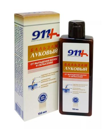 911 Set Balm onion + Onion shampoo with burdock oil 3 + 3 - Buy Online on GoSupps.com