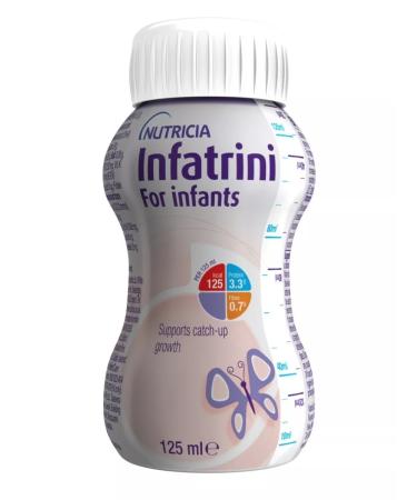 Nutricia Infatrini mixture for children 0+ 4x125ml - Buy Online on GoSupps.com