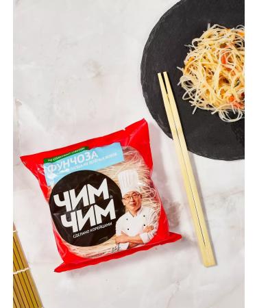 chim chim Funchosa noodles Bobovaya fast -cooking 6pcs 100g - Buy Online on GoSupps.com