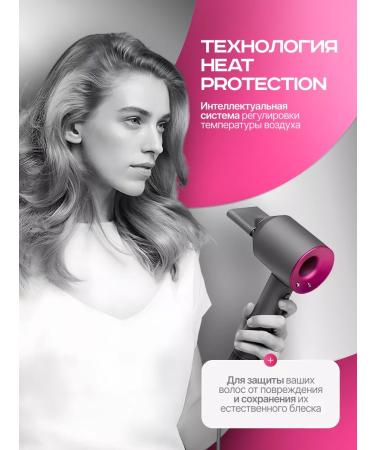 FENIKOM Hair hair dryer Powerful with nozzles 5 in 1 - Buy Online on GoSupps.com