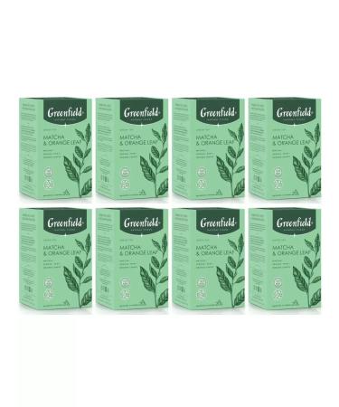 Greenfield Green tea Matcha Orange Leaf 8 UE 20 pcs